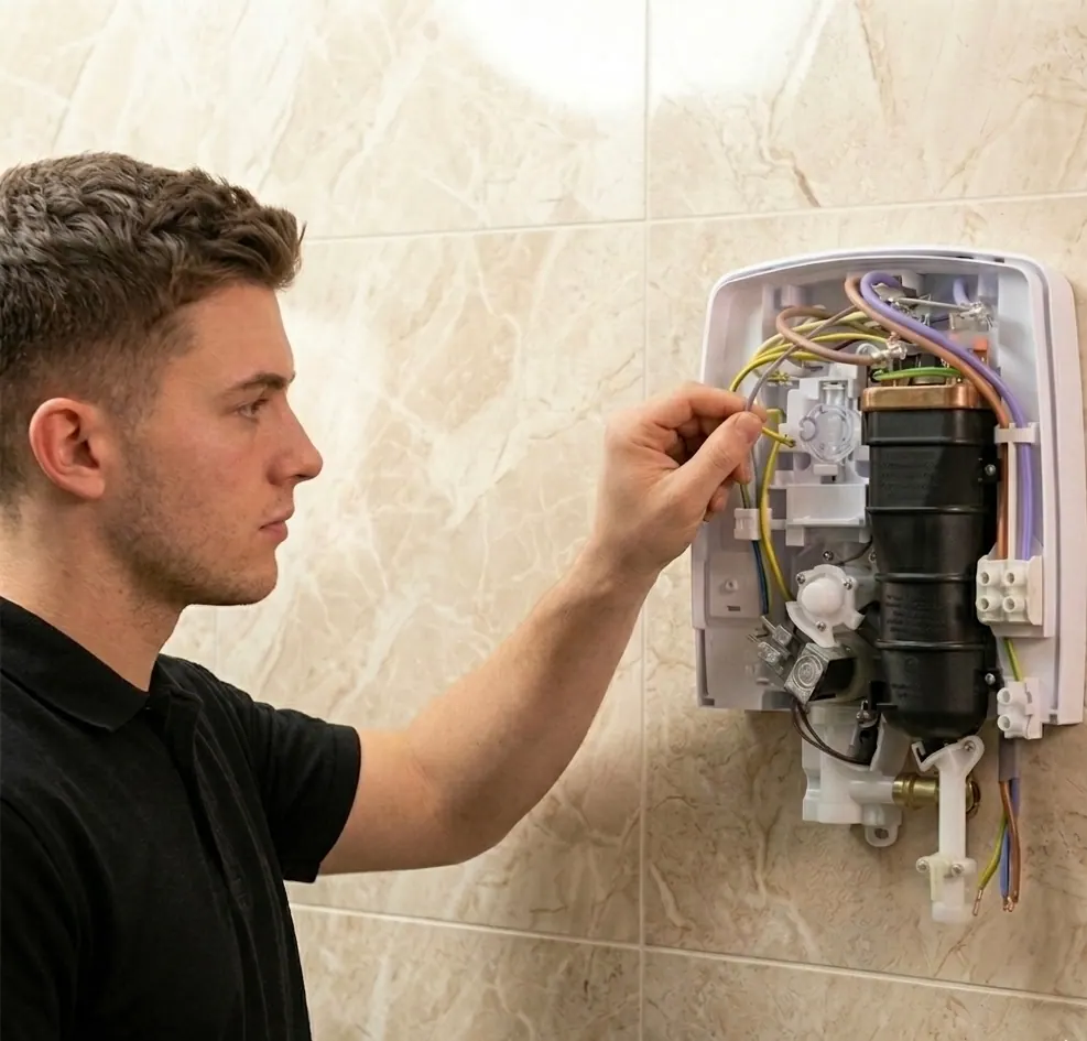 Electric Shower Installation in Wolverton